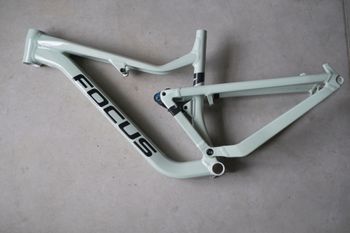 Used Focus Jam Frame Set 2023 Mountainbike, Light Gray — image 4 of 6