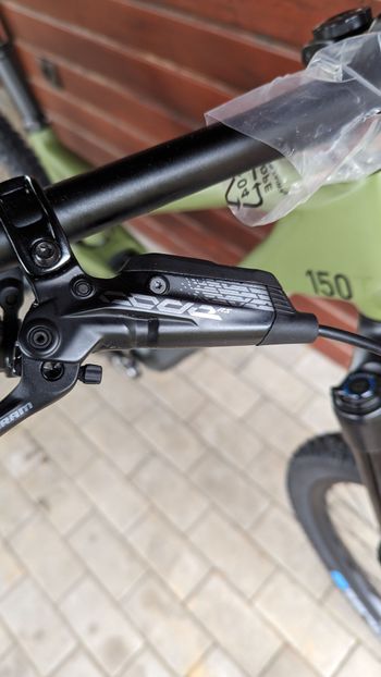 Used CUBE Custom-Built Stereo 150 C:62 TM 2023 Mountainbike, Light Gray — image 8 of 15