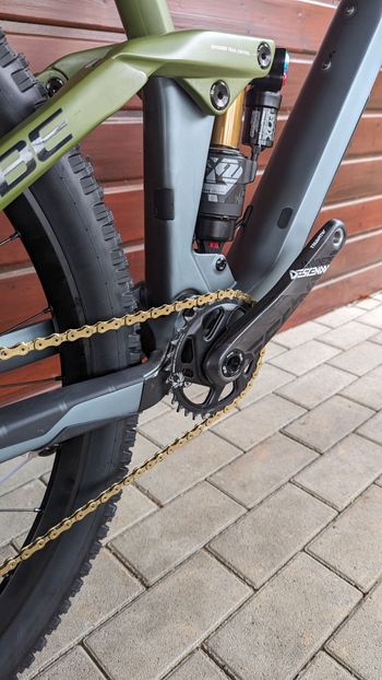 Used CUBE Custom-Built Stereo 150 C:62 TM 2023 Mountainbike, Light Gray — image 6 of 15