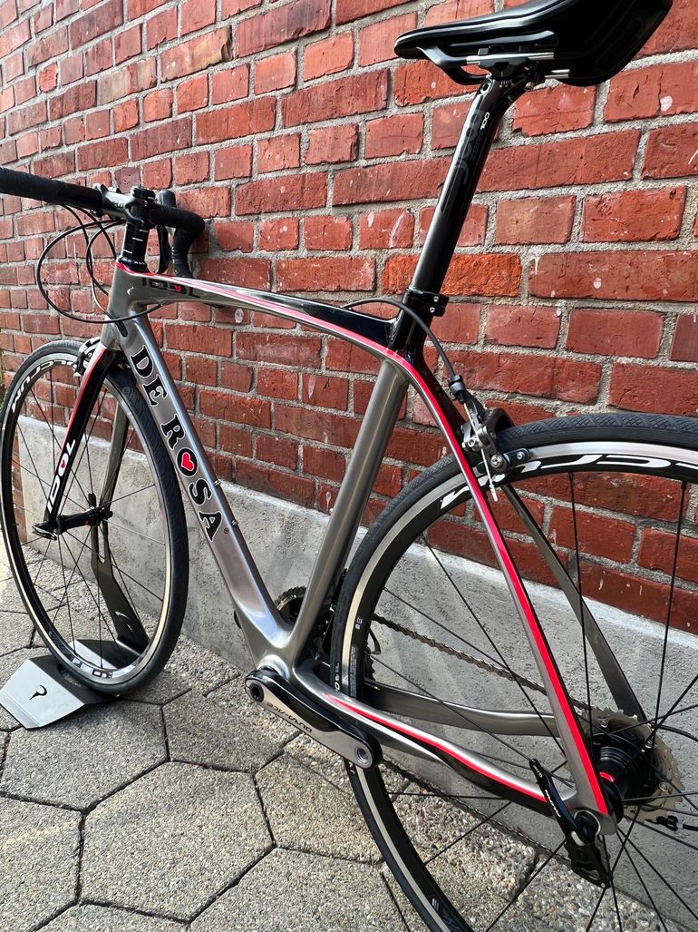 DE ROSA idol アルテグラDi2 MAVIC限定ホイール サイズ52 DE ROSA idol