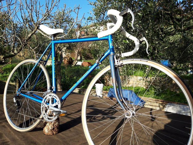 Used Vintage Fernand Delcroix 1980 Road & Gravel, Blau — image 1 of 32