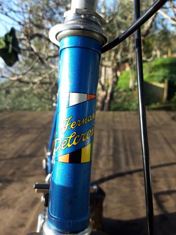 Used Vintage Fernand Delcroix 1980 Road & Gravel, Blau — image 21 of 32