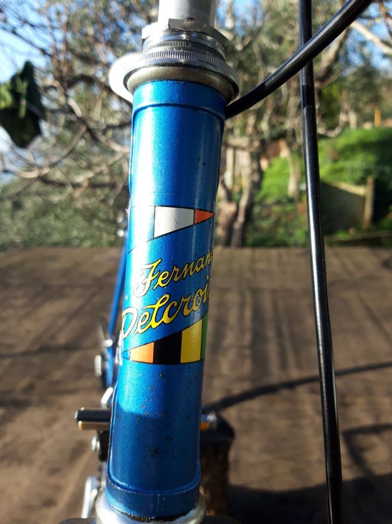 Used Vintage Fernand Delcroix 1980 Road & Gravel, Blau — image 21 of 32