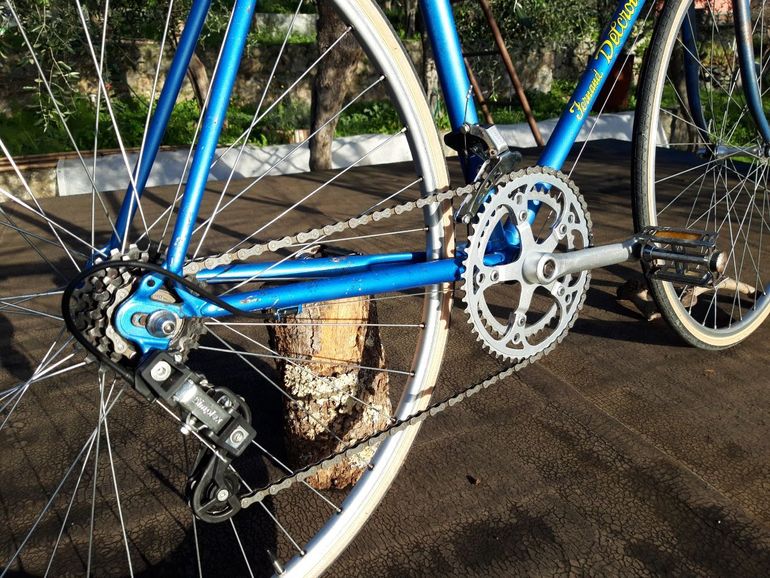 Used Vintage Fernand Delcroix 1980 Road & Gravel, Blau — image 32 of 32