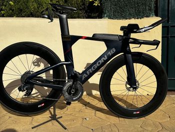Used Argon 18 E-119 Tri+ Disc SRAM Force eTap AXS 2022 2022 Road & Gravel, Blue — image 1 of 10