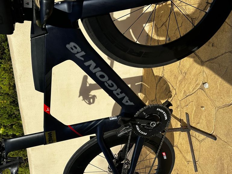 Used Argon 18 E-119 Tri+ Disc SRAM Force eTap AXS 2022 2022 Road & Gravel, Blue — image 4 of 10
