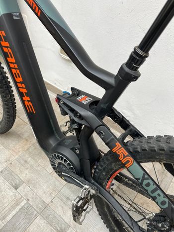 Used Haibike XDURO Flyon AllMtn 8.0 2021 Mountainbike, Green — image 2 of 4