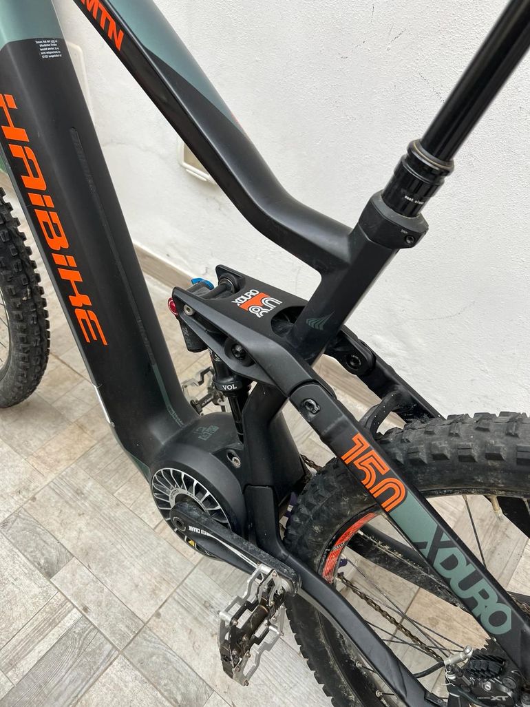 Used Haibike XDURO Flyon AllMtn 8.0 2021 Mountainbike, Green — image 2 of 4