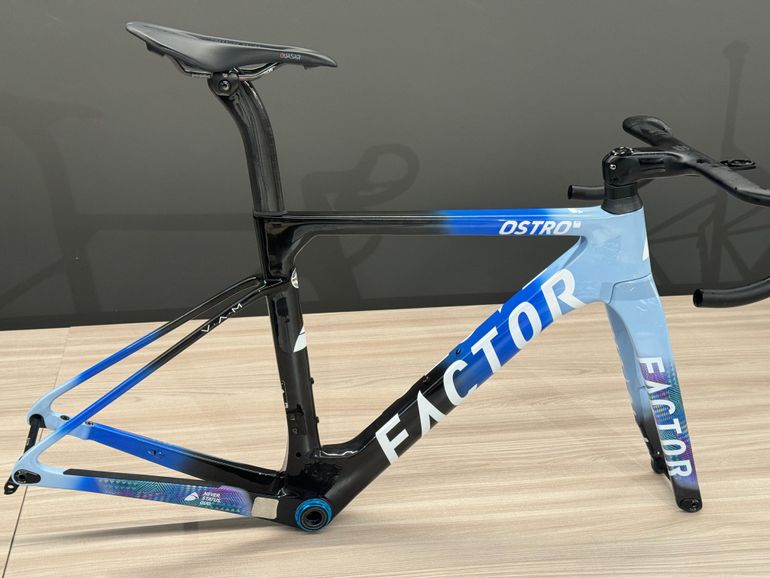 Used Factor OSTRO VAM TDF FRAMEKIT 2023 Road & Gravel, Blue — image 7 of 7