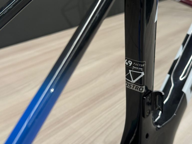 Used Factor OSTRO VAM TDF FRAMEKIT 2023 Road & Gravel, Blue — image 3 of 7