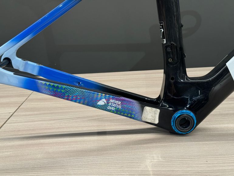 Used Factor OSTRO VAM TDF FRAMEKIT 2023 Road & Gravel, Blue — image 4 of 7
