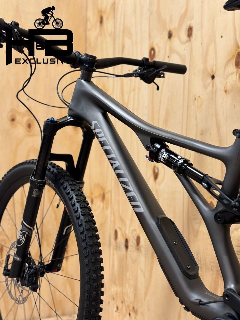 Used Specialized Stumpjumper Comp CARBON SLX 2022 Mountainbike, Black — image 6 of 9