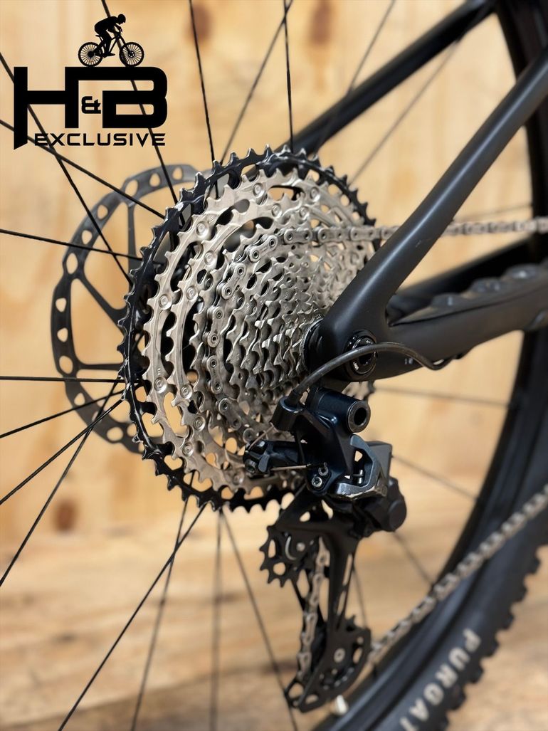 Used Specialized Stumpjumper Comp CARBON SLX 2022 Mountainbike, Black — image 9 of 9