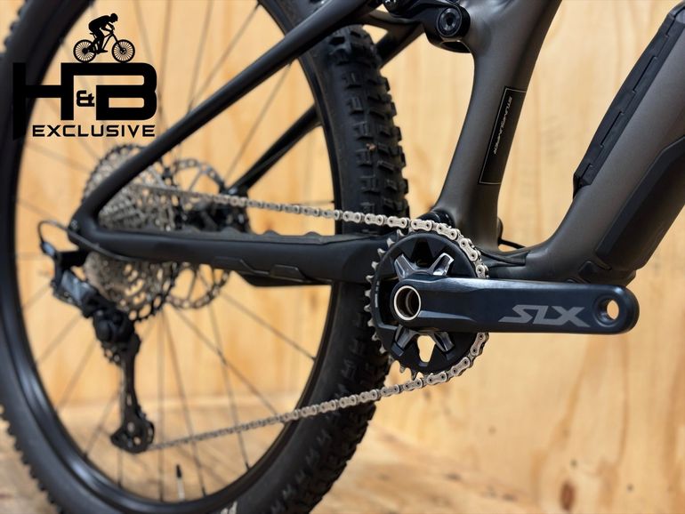 Used Specialized Stumpjumper Comp CARBON SLX 2022 Mountainbike, Black — image 2 of 9