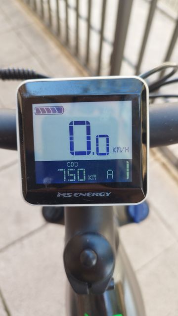 Gebrauchtes Electric Bike Technologies MS ENERGY eBike m100 2023 Mountainbike, Hellgrau — Bild 3 von 5