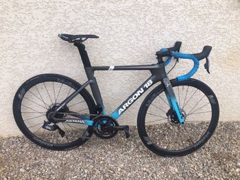 Used Argon 18 Nitrogen Disc 2018 Road & Gravel, Blue — image 1 of 4