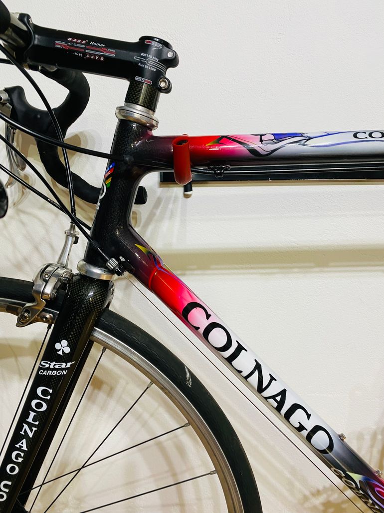 Used Colnago C40 Art Decor (AD11) Road & Gravel, Red — image 17 of 23