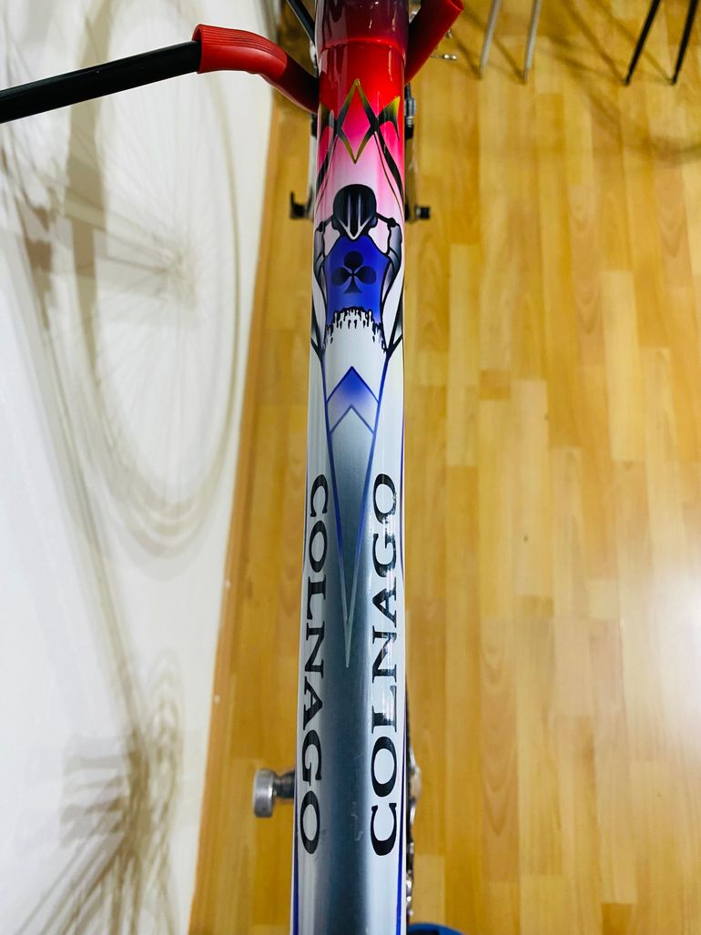 Used Colnago C40 Art Decor (AD11) Road & Gravel, Red — image 11 of 23