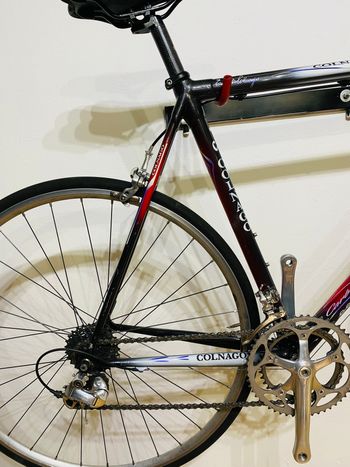 Used Colnago C40 Art Decor (AD11) Road & Gravel, Red — image 5 of 23