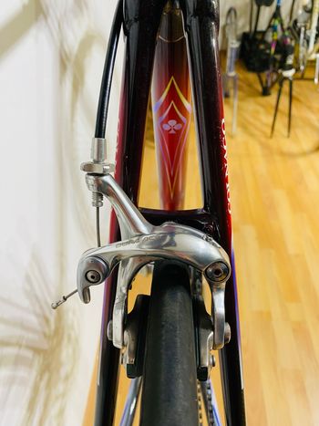 Used Colnago C40 Art Decor (AD11) Road & Gravel, Red — image 10 of 23