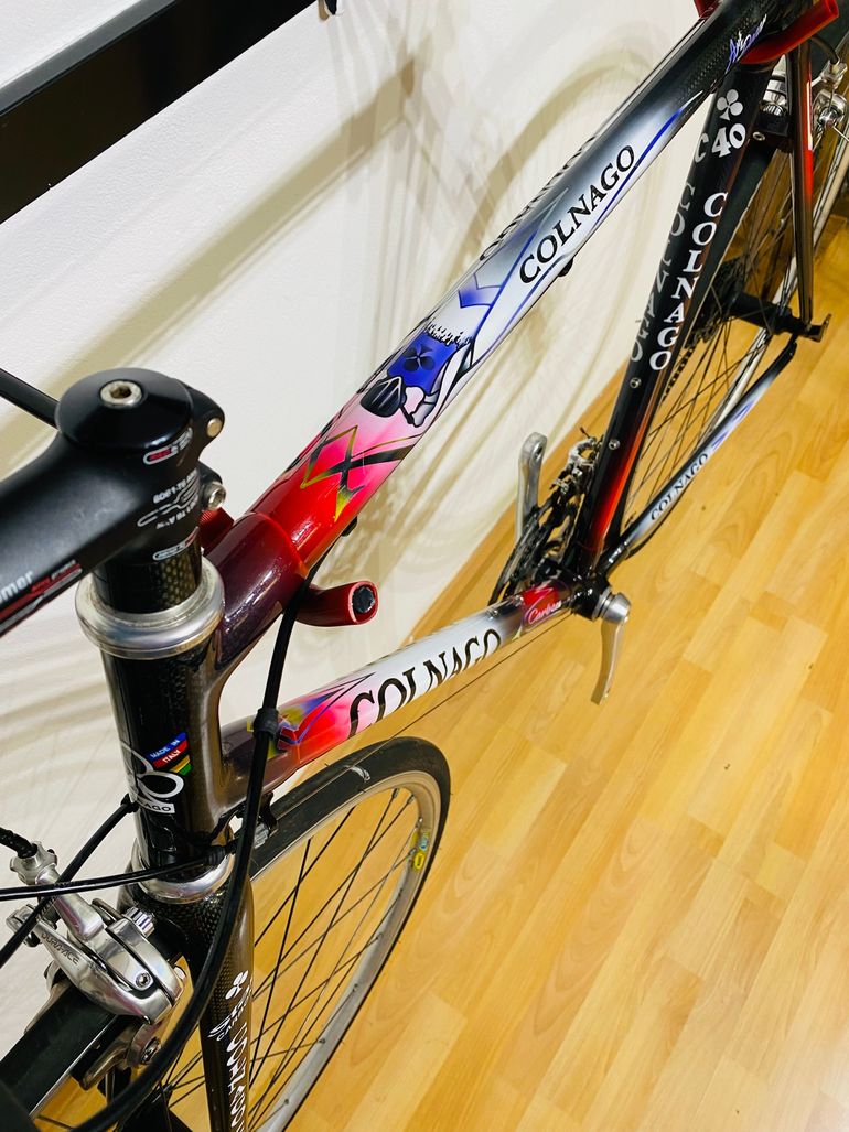 Used Colnago C40 Art Decor (AD11) Road & Gravel, Red — image 20 of 23