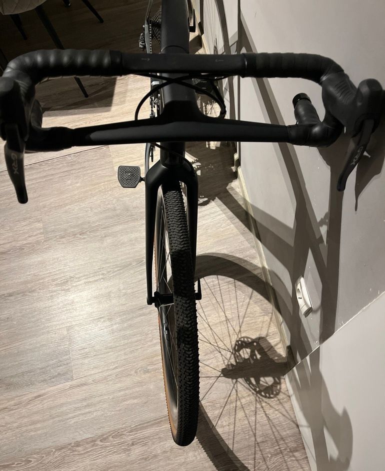 Used Canyon Grail CF SL 8 Di2 2023 2023 Road & Gravel, Light Gray — image 5 of 6