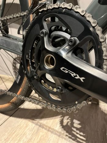 Used Canyon Grail CF SL 8 Di2 2023 2023 Road & Gravel, Light Gray — image 3 of 6