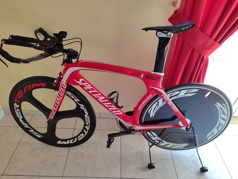 Used Specialized Transition SRAM Red 2009 Road & Gravel, Rot — image 2 of 3