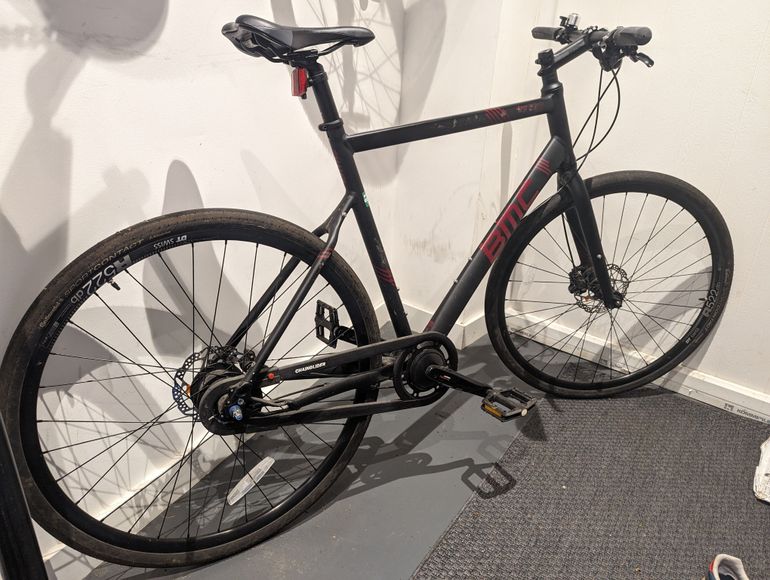 Used BMC Alpenchallenge AC02 Nexus 8 2017 Hybrid Bike 2017 Road & Gravel, Black — image 1 of 9
