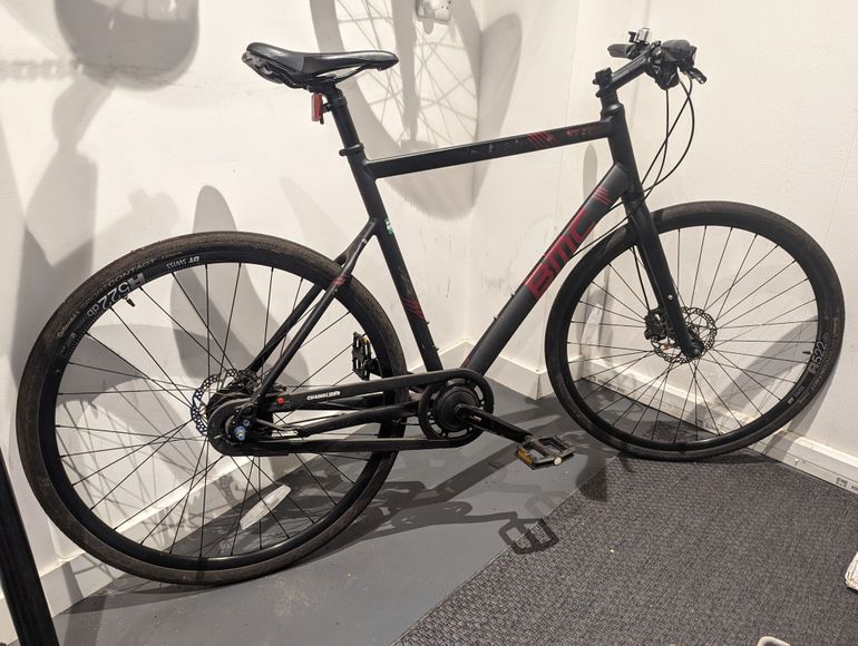 Used BMC Alpenchallenge AC02 Nexus 8 2017 Hybrid Bike 2017 Road & Gravel, Black — image 2 of 9