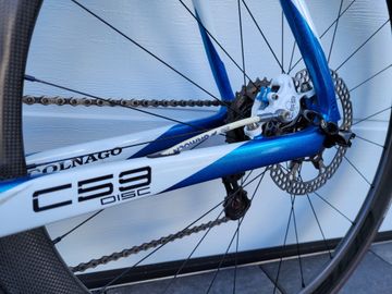 Gebrauchtes Colnago C59 Disc Super Record EPS 2013 Road & Gravel, Weiß — Bild 6 von 13