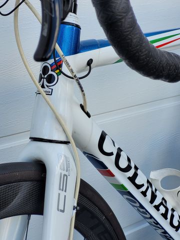 Gebrauchtes Colnago C59 Disc Super Record EPS 2013 Road & Gravel, Weiß — Bild 11 von 13