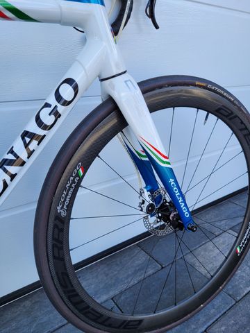 Gebrauchtes Colnago C59 Disc Super Record EPS 2013 Road & Gravel, Weiß — Bild 10 von 13