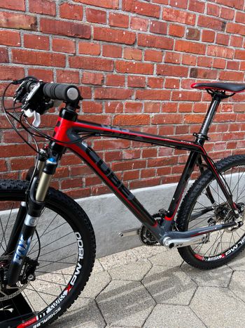 Used CUBE Elite SCR Carbon 27 Speed/Size L/Shimano XT/Fox 32/DT-Swiss/Good Condition! 2015 Mountainbike, Schwarz — image 12 of 14