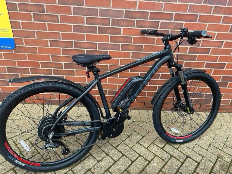 Used Carrera Vengeance E Mens Electric Mountain Bike 2.0 2022 2022 Mountainbike, Black, 27.5 — image 1 of 5