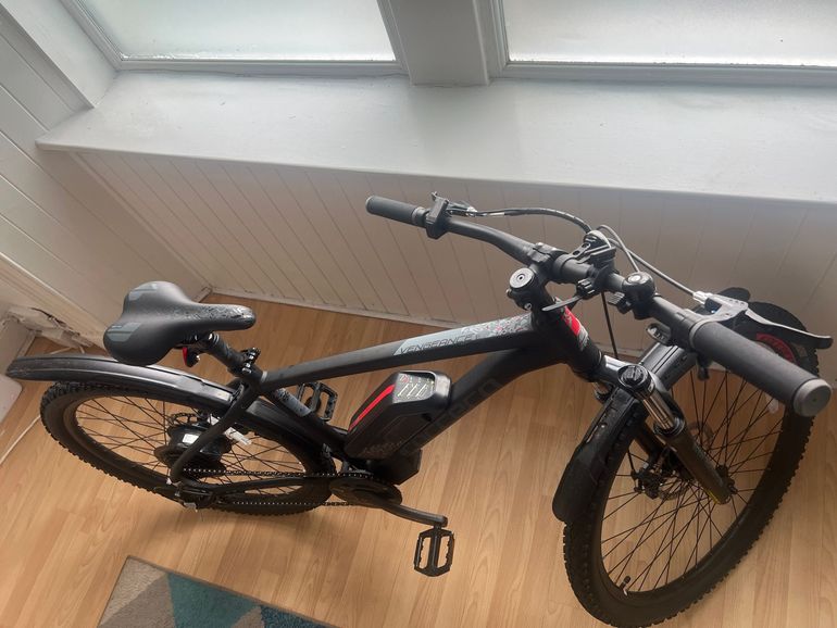 Used Carrera Vengeance E Mens Electric Mountain Bike 2.0 2022 2022 Mountainbike, Black, 27.5 — image 2 of 5