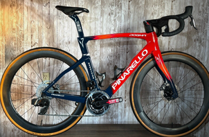 Pinarello - Dogma F Disc Red AXS Bike w/Princeton Grit 4540 Wheels 2021, 2021