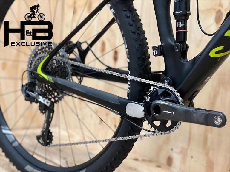 Used Canyon Lux CF 9.9 CARBON X01 2018 Mountainbike, Black — image 2 of 15