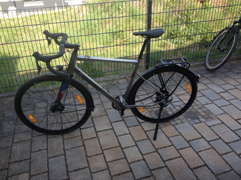 Used Bergamont Grandurance RD 3 silver 2021 Road & Gravel, Light Gray — image 1 of 6