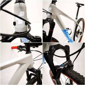 Gebrauchtes CUBE REACTION C:62 PRO 2022 2022 Mountainbike, Hellgrau — Bild 9 von 10