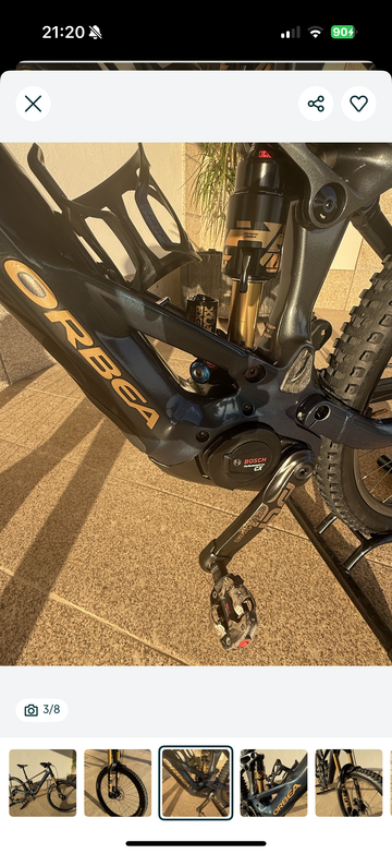 Używany Orbea Wild Shimano Deore XT 2024 Mountainbike — zdjęcie 10 z 11