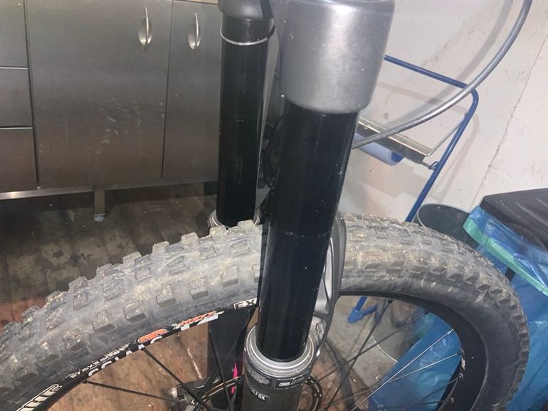 Used Mondraker Dune Carbon R 2019 2019 Mountainbike, Naranja — image 13 of 20