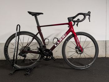 Used CUBE LITENING AIR C:68X, SLT 2025 2025 Road & Gravel, Red — image 2 of 4