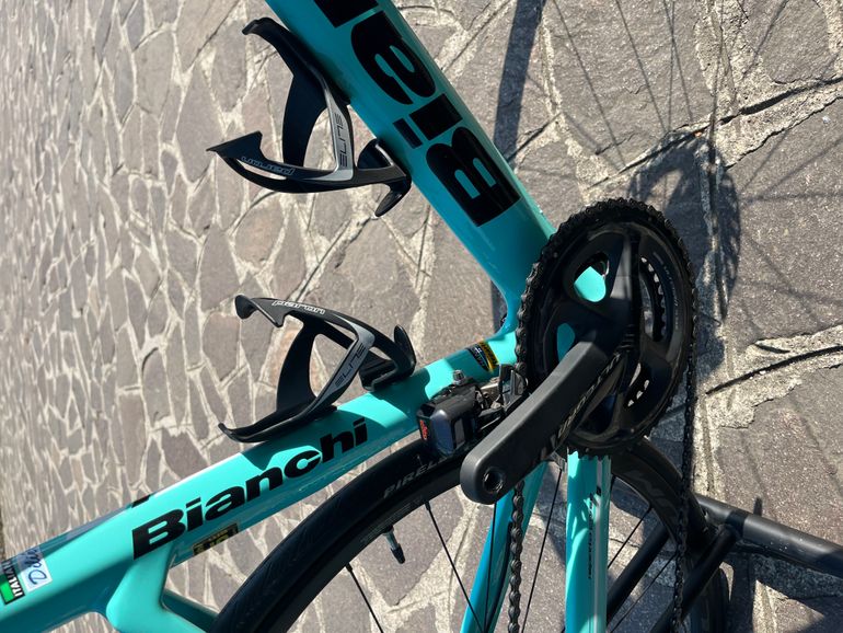 Used Bianchi Aria Disc Ultegra Di11 Elettronico 2020 Road & Gravel, Blue — image 8 of 13