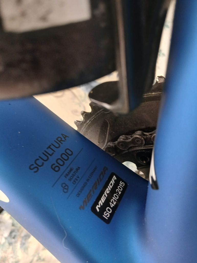 Used Merida SCULTURA 6000 2023 2023 Road & Gravel, Blue — image 7 of 7