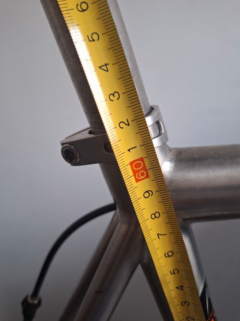 Used Van Nicholas Van Nicholas Custom SRAM Rival 2005 Road & Gravel, Grigio chiaro — image 24 of 24