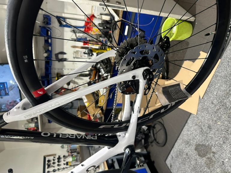 Used Pinarello Gan Shimano Ultegra 2020 Road & Gravel, White — image 13 of 17