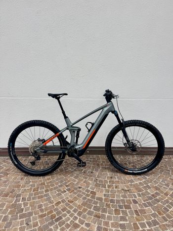 Used CUBE Stereo hybrid Shimano Deore XT 2022 Mountainbike, Light Gray — image 6 of 6