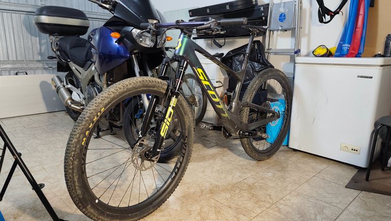 Gebrauchtes Scott Spark SRAM XX1 Eagle AXS 2022 Mountainbike, Grün — Bild 1 von 4