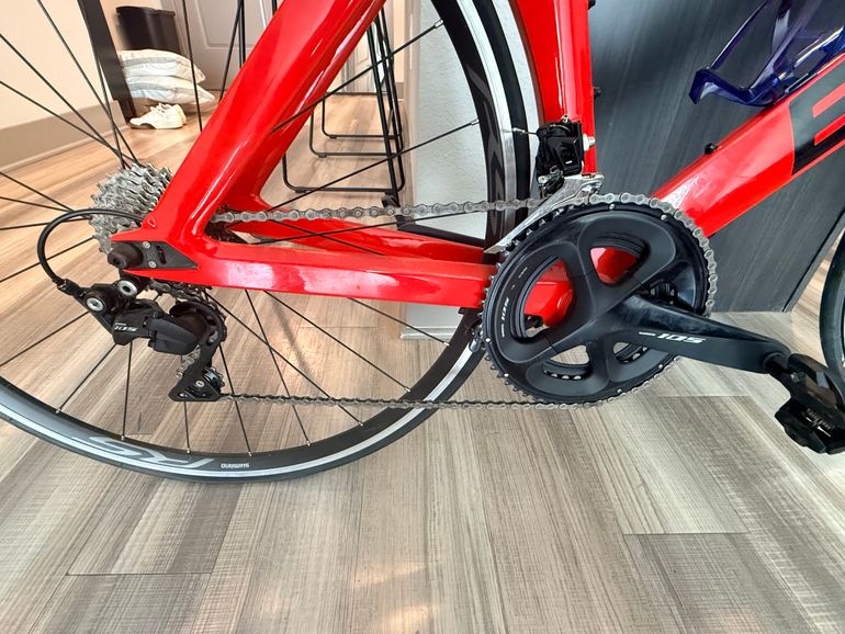 Used BMC Timemachine ONE 2023 2023 Road & Gravel, Red — image 7 of 8